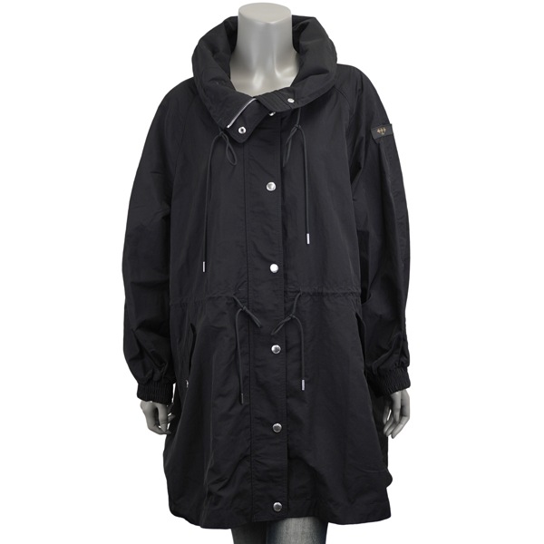 TATRAS タトラス OLVONA/スタンドカラー ナイロン モッズコート ジャケット/LCKZ0402023588 BLACK