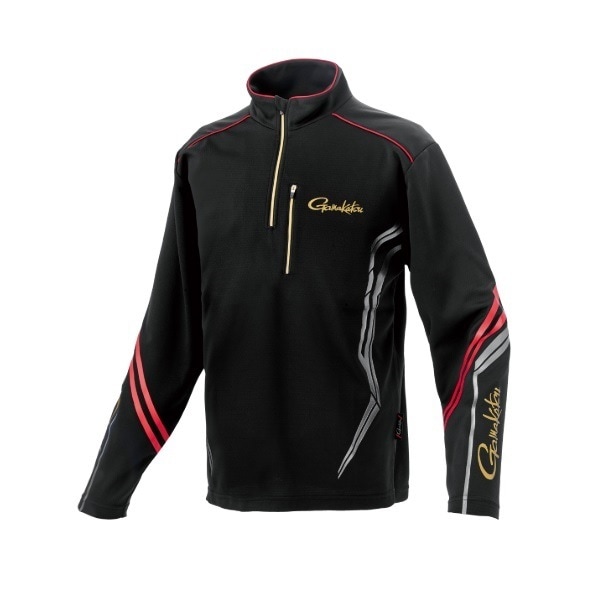 がまかつ ウェア GM3778 UDジップシャツ ブラック/レッド L 11,925円