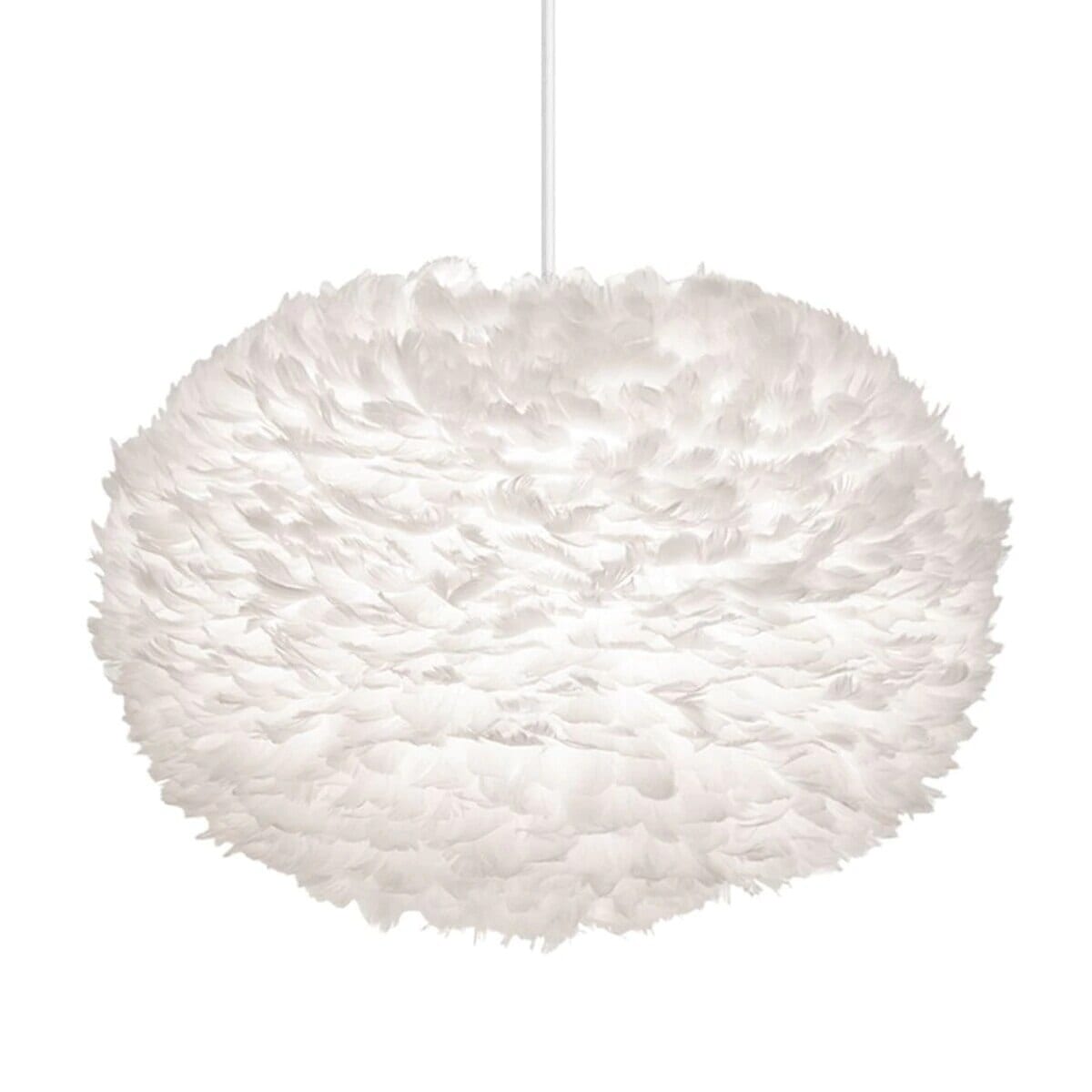 ペンダントライト UMAGE Eos XL white 3灯 ホワイトコード 照明 ライト LED 専用 間接照明 シーリング用 インテリア 北欧 天井照明 おしゃれ シーリングライト 羽毛