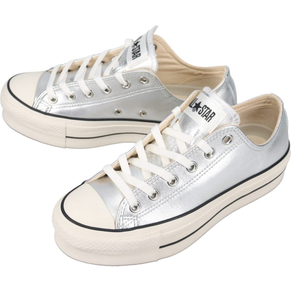 正規品 レザー オールスター R リフテッド OX シルバー SILVER