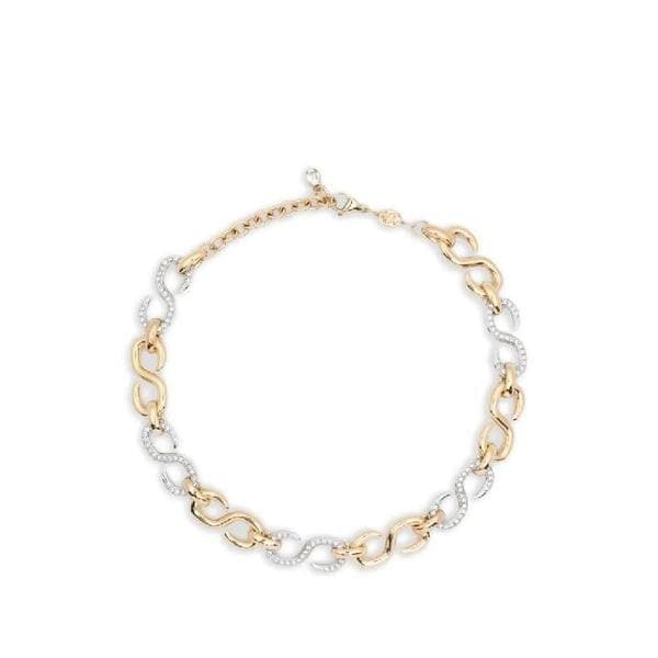 25 FW デクステラ クリスタル チェーン ネックレス 5741795 TP450100521