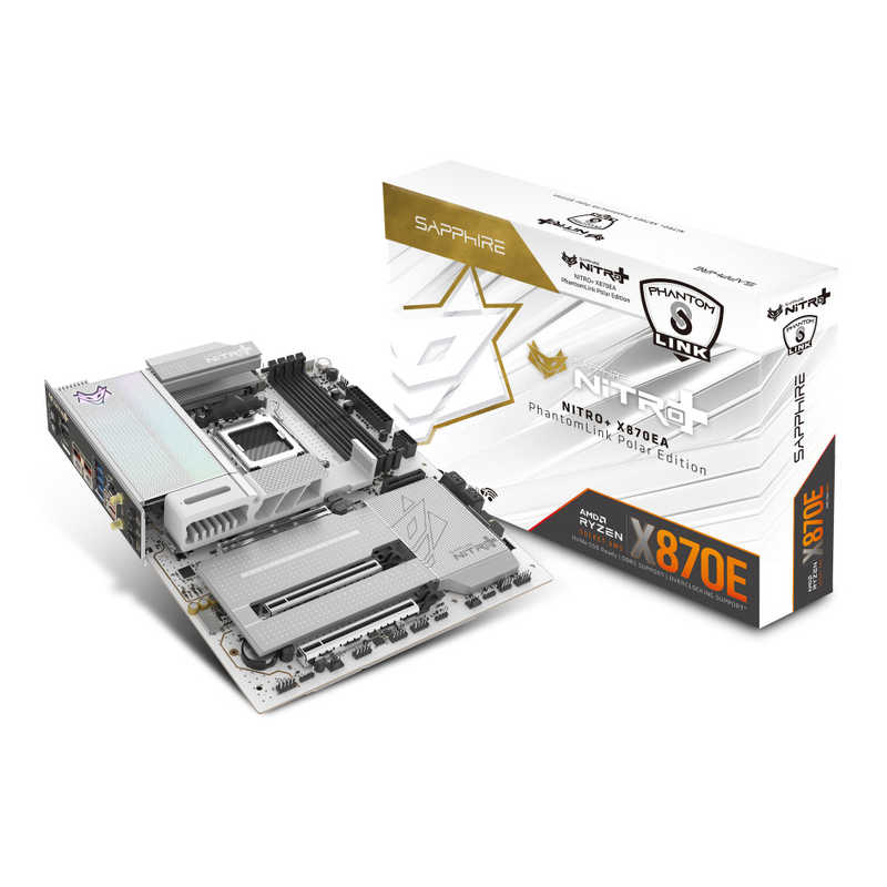 SAPPHIRE　NITRO＋ X870EA Phantomlink Polar ［ATX］　N-X870EAPP/52122-11-40G