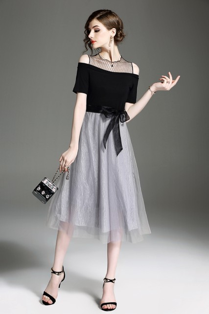 最安値挑戦 かわいい 代 大人の可愛いワンピース 体型カバー 結婚式のお呼ばれ40代フォーマルワンピース 赤 黒 袖あり パーティードレス パーティードレス 49 結婚式 30代 ドレス サイズ L Aegis Qa