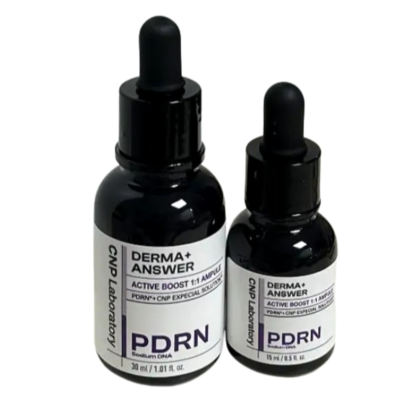 【PDRN集中ケア】デルマアンサー アクティブブースト PDRNアンプル 30ml＋15mlセット／ハリ・つや肌サポート／韓国ドクターズコスメ