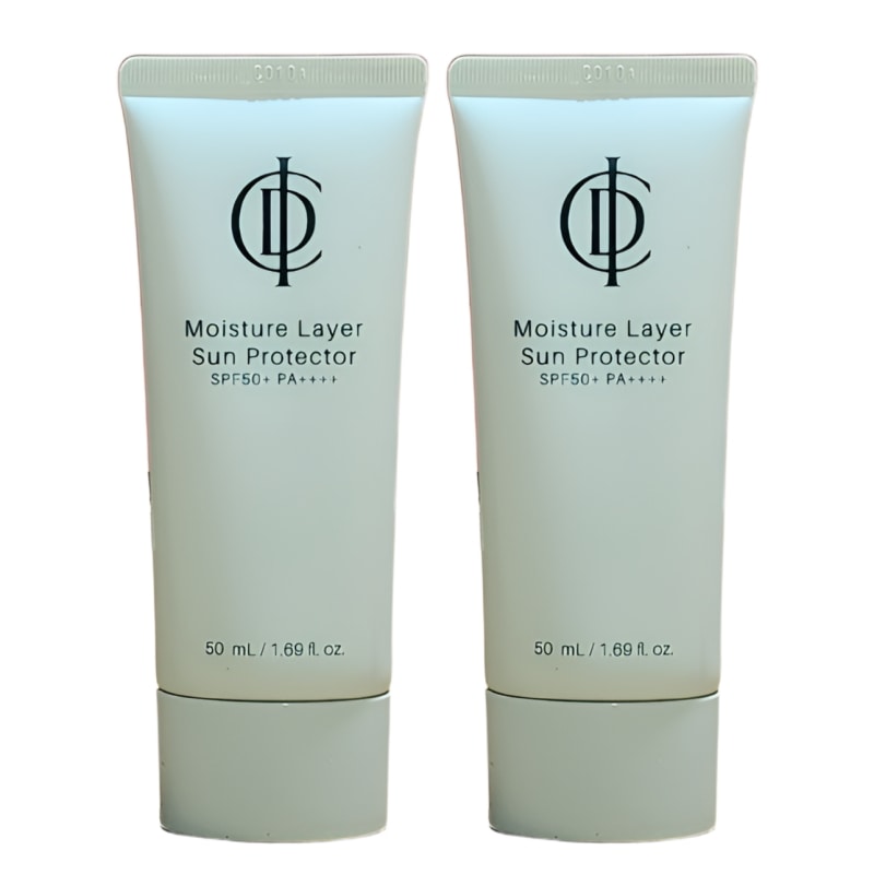 1+1! モイスチャーレイヤーサンプロテクター 50ml サンクリーム 日焼け止め 紫外線 sun cream サンブロック SPF50+ PA++++