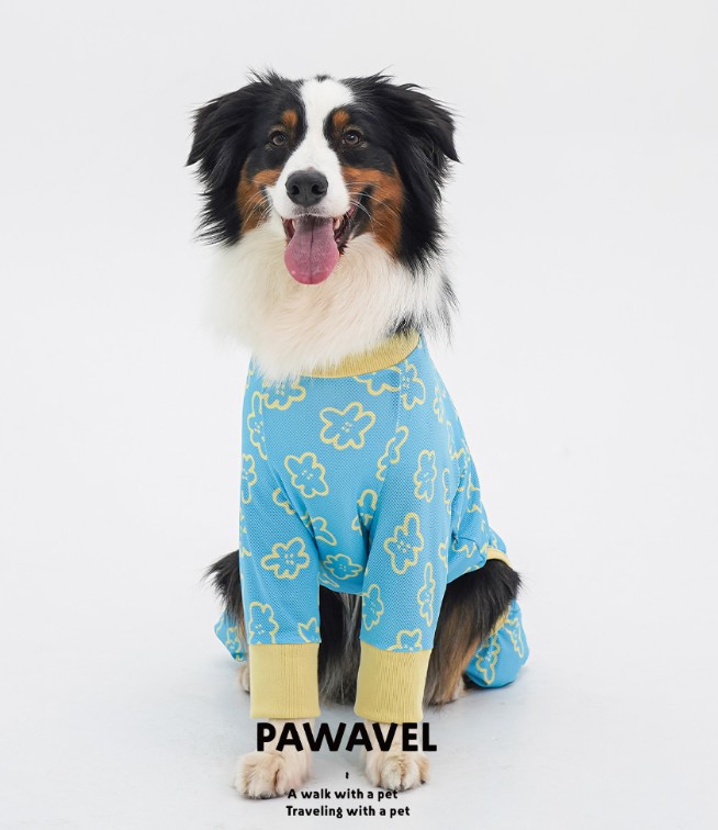 アンチバグ クーリング オールインワン（フラワーブルー）韓国製