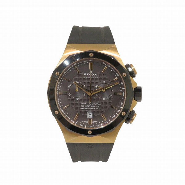 エドックス デルフィン 10107-37RNCA-GIR クォーツ 腕時計 メンズ