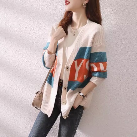 ジャケット カーディガン 長袖 Vネック ニット かわいい 大人可愛い きれいめ カジュアル 大人 上品 おしゃれ お洒落 かっこいい 大人女子 ラフ ラブリー キュート ガーリー ルーズ 個性的