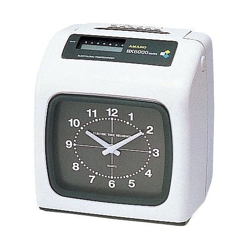 アマノ タイムレコーダー ホワイト BX-6000-W 00032080