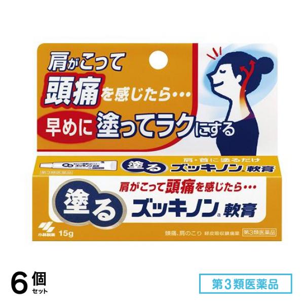 第３類医薬品 塗るズッキノン軟膏 15g 6個セット