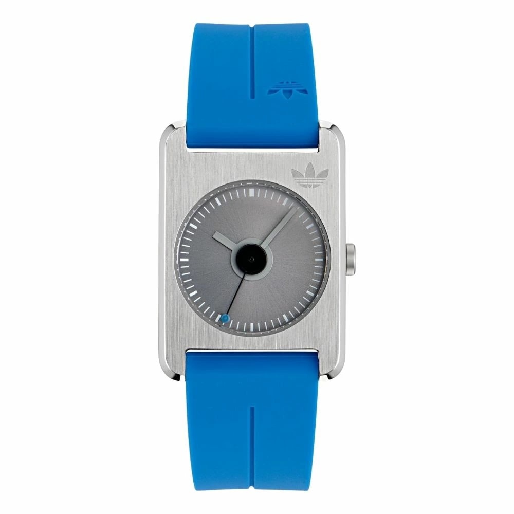アディダス 腕時計 手表 メンズ 父の日 レディース 母の日 ブルー シリコン ベルト グレー文字盤 軽い おしゃれ ブランド レトロ シンプル おしゃれ カジュアル アナログ 普段使い スポーツ 記