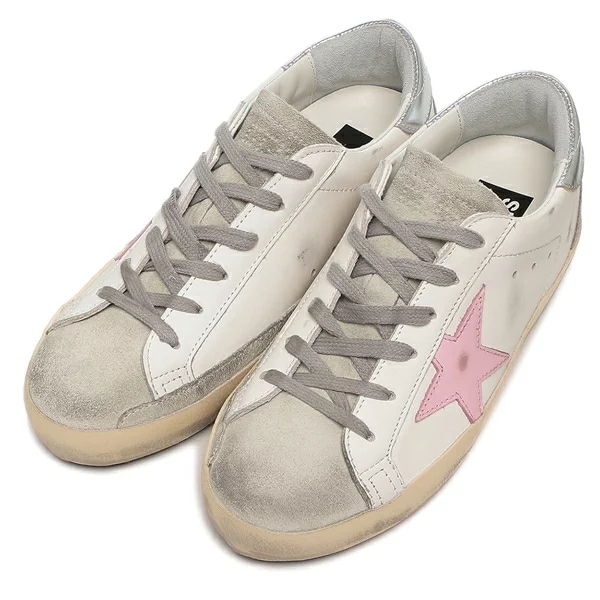 スニーカー スーパースター ホワイト ピンク メンズ レディース ユニセックス GOLDEN GOOSE GWF00102 F002435 81482