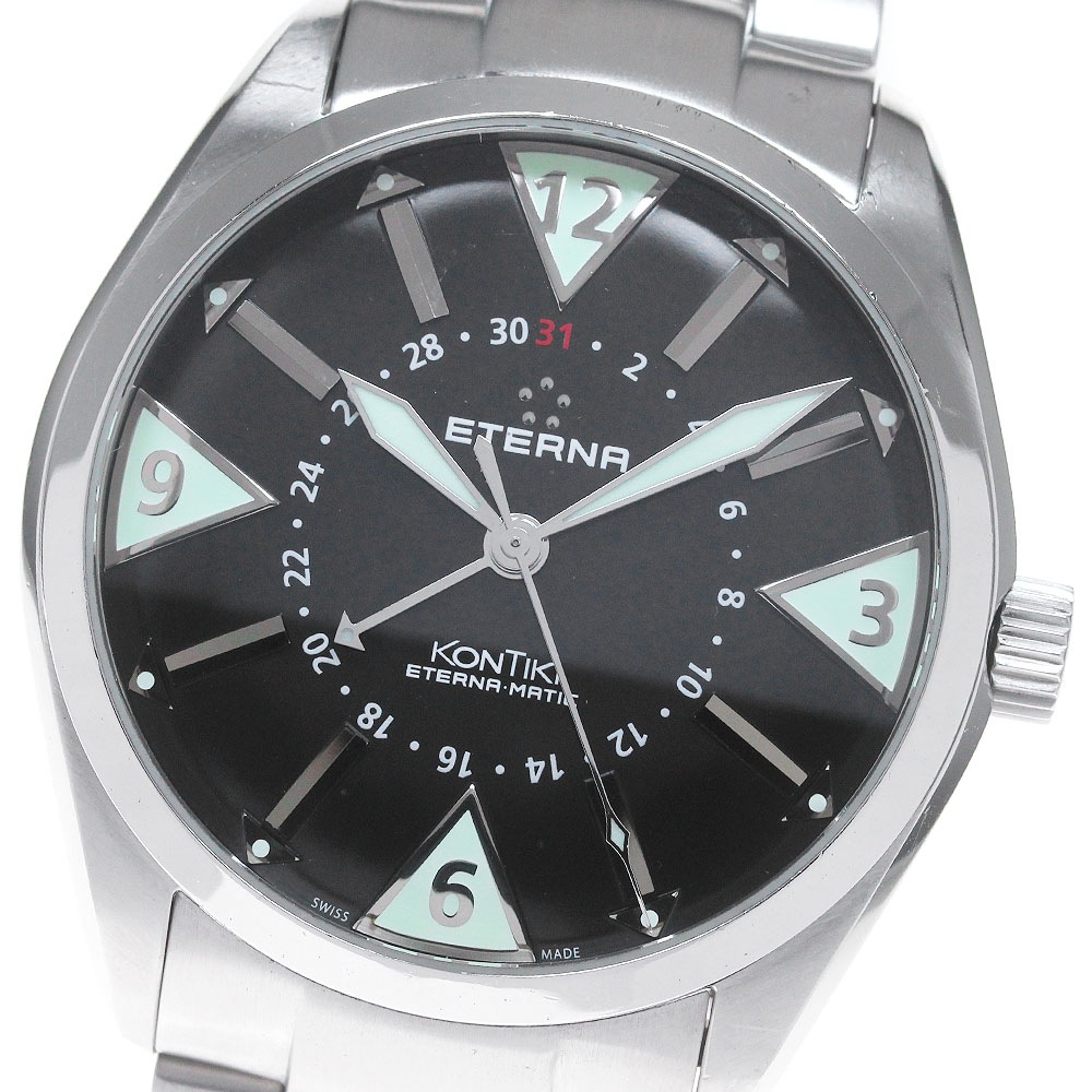 エテルナ Eterna 1595.41 エテルナマチック コンチキ XXL デイト 自動巻き メンズ _842435【中古】