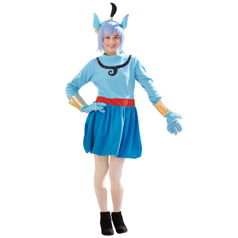 コスプレ 仮装 女性用ジーニー 【 コスプレ 衣装 ハロウィン 仮装 コスチューム ディズニー グッズ 正規ライセンス品 レディース 大人用 余興 アラジン 公式 パーティーグッズ 】