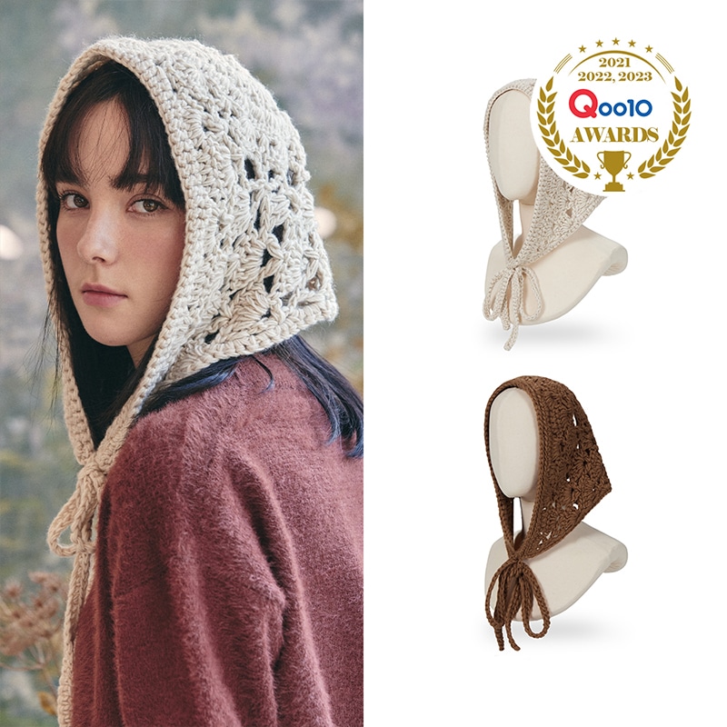 VARZAR Crochet Lace Bandana / VARZARクロシェレースバンダナ (2Color)