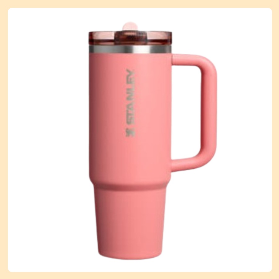 [正規品] クエンツァ プロツアー フリップ ストロー タンブラー 1.18L (テラコッタ)