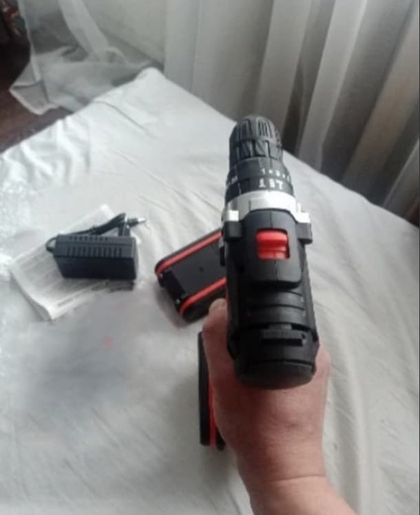 Kmoon 電気ドリルインパクトドリル36Vリチウムイオンブラシレスコードレスドライバードリルキット