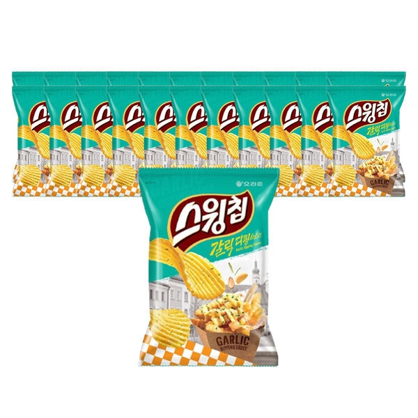 オリオンスウィングチップ ガーリック ディッピングソース味 60g 24個