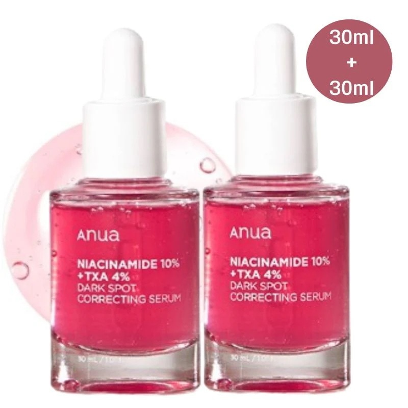 【NEW1+1】ナイアシンアミド 10 TXA 4 ダークスポット コレクティングセラム,30ml+30ml/ピンクトーンアップセラム/ナイアシンアミト10%/ラネキサム酸4%/トーンアップ/シミ