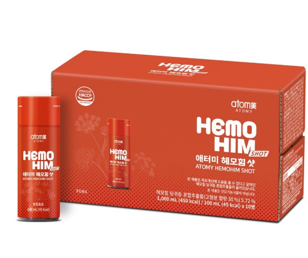 【正規品・並行輸入品】NEW ヘモヒムショット 100ml×10本×2箱セット／ 健康ドリンク 栄養補助食品/HEMOHIM 8,400円