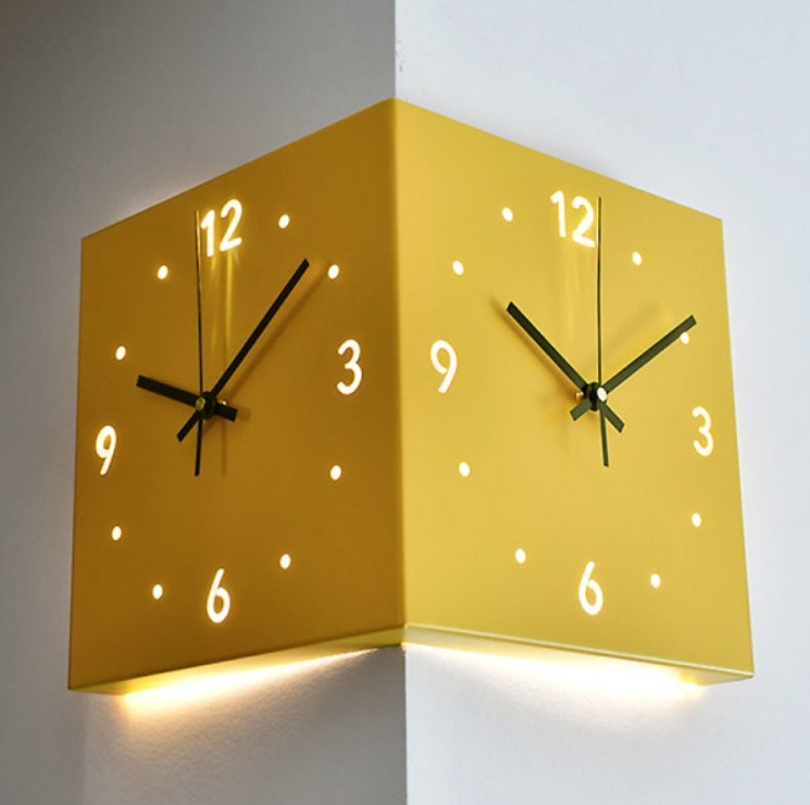 韓国雑貨 壁掛け時計 無騒音 かわいい おしゃれ シンプル 6,922円