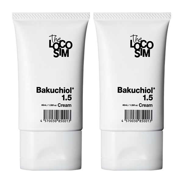 ザ ロコシム バクチオール 2本セット ヒアルロン コラーゲン 保湿 肌に届けたい！美容成分を厳選高濃度配合！ジェンダーフリーコスメ