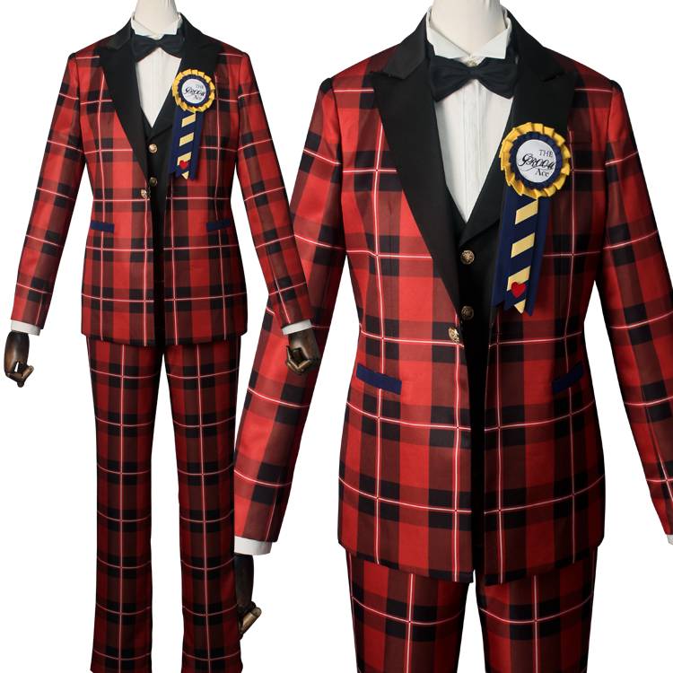 ツイステッドワンダーランド ツイステ 幽冥結婚式 エース Ace コスプレ衣装 コスチューム 仮装 変装 スーツ生地で高級感溢れる期間限定30％