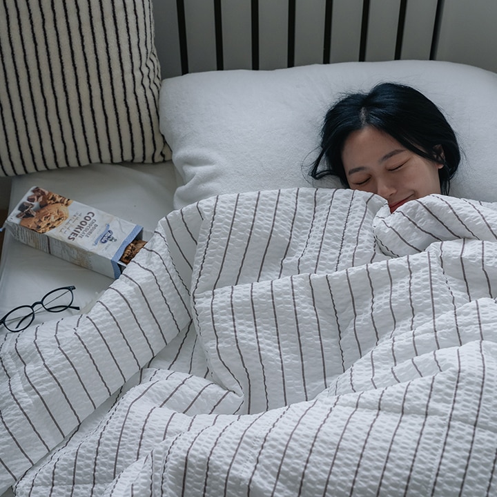 【DEAREAL 公式】両面 冷感布団シアサッカー X Duraron (SS,Q)