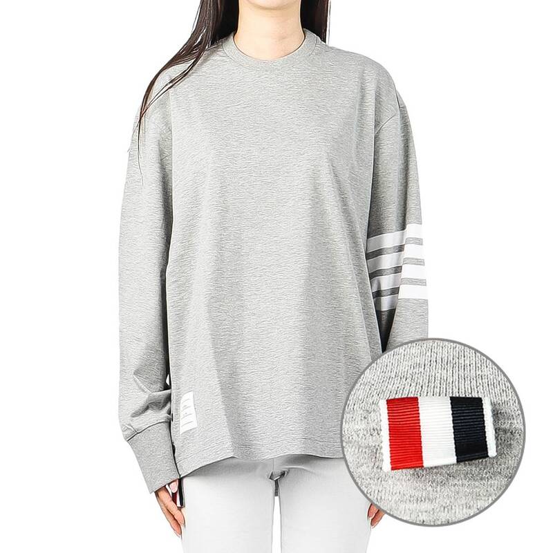 レディース オーバーサイズ長袖Tシャツ (FJS066A 06221 055) 25FW