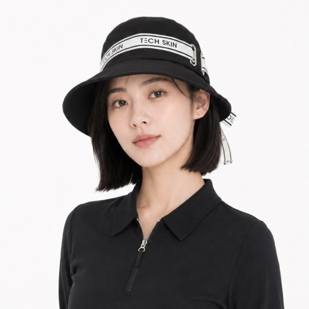 TECHSKIN テックスキン女性用バケットハット_ブラック