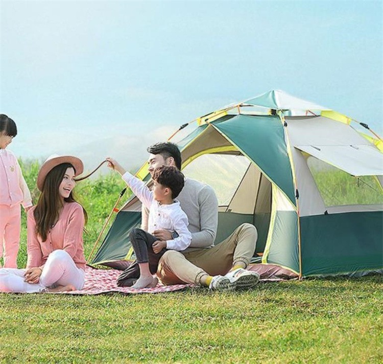 スタイル テント アウトドア アウトドア キャンプ 防雨 2-3人 自動 ピクニック 超軽量