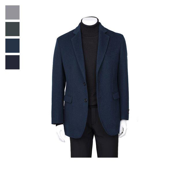 メンズスリムフィットスーツコンビジャケットLV-COW-64
