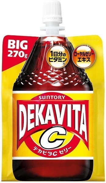 【送料無料】サントリー デカビタC ゼリー パウチ 270g30本