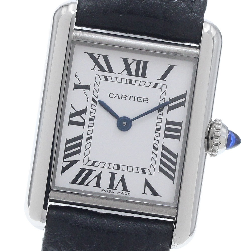 カルティエ CARTIER WSTA0042 タンク マスト SM クォーツ レディース 保証書付き_961921【中古】