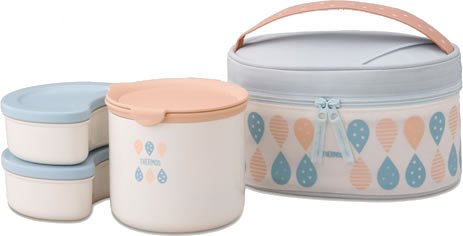 THERMOS 保温弁当箱 ペールブルー DBG-300 PABL