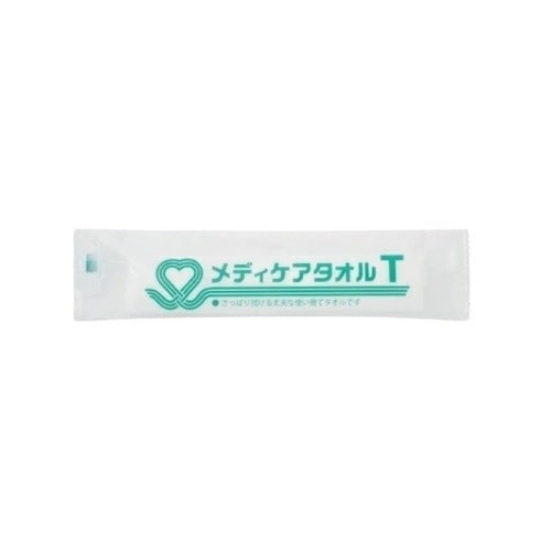 溝端紙工印刷　ボディタオル　メディケアタオルT　100本×12袋（1200本）【メーカー直送・代引き不可・時間指定不可・沖縄離島不可】