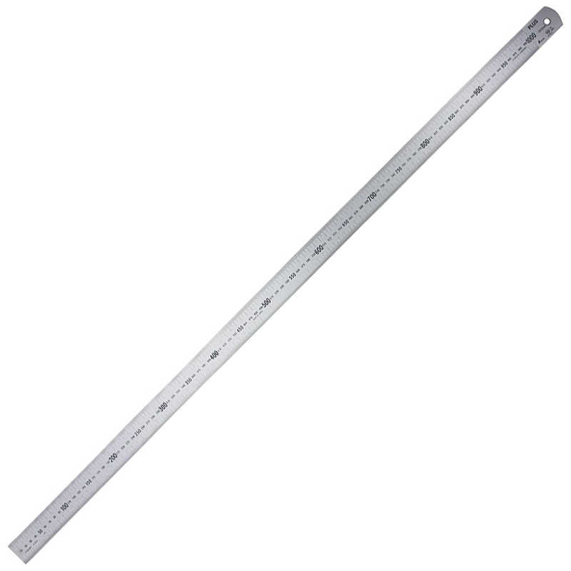プラス　ステンレス直尺 100cm　47744