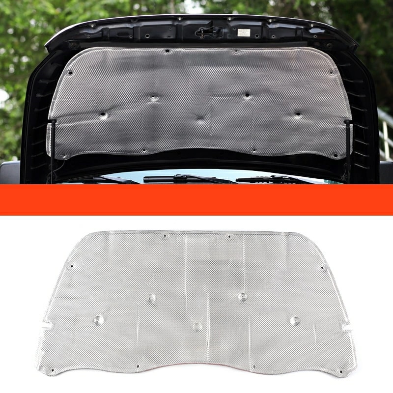 トヨタ・FJクルーザー 用 エンジン 防音パッド エンジンフード 吸音綿 断熱防音綿 1ピース 80052