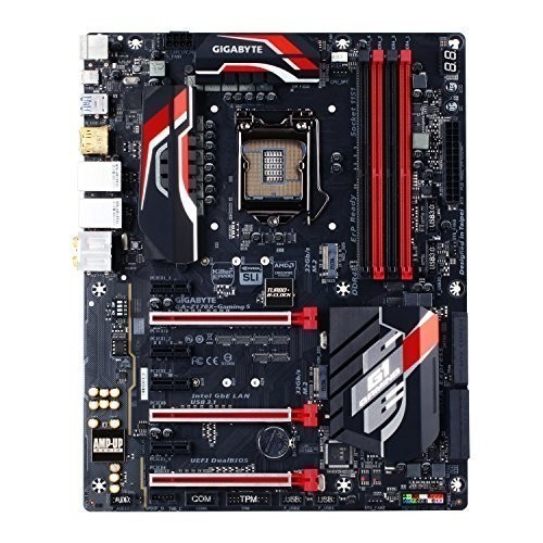 GIGABYTE G1 Gaming Z170X Gaming 5 (rev. 1.0) LGA 1151 Intel Z170 HDMI SATA 6Gb/s USB 3.1 ATX Intel M