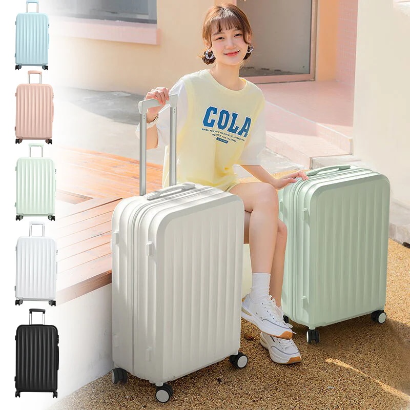 スーツケース 超軽量 静音 軽量 360回転キャスタ TSAロック キャリーケース 修学 旅行 韓版 7,696円