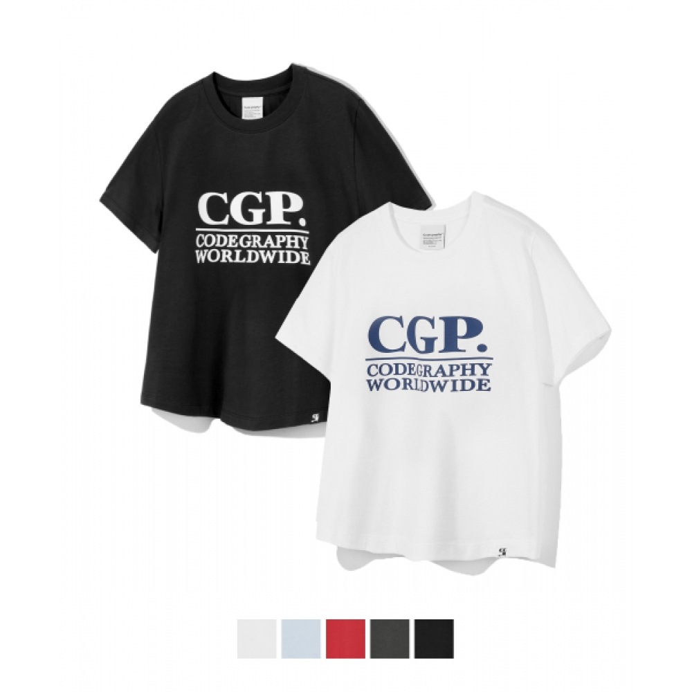 CODEGRY (レディース) CGP スクエアロゴショートスリーブ Tシャツ_5カラー 6,533円