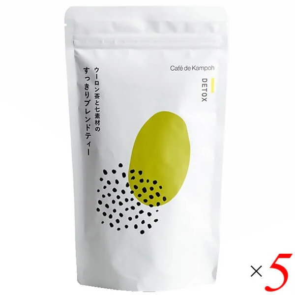 ウーロン茶と七素材の すっきりブレンドティー (3g12包) 5個セット 黒姫和漢薬研究所