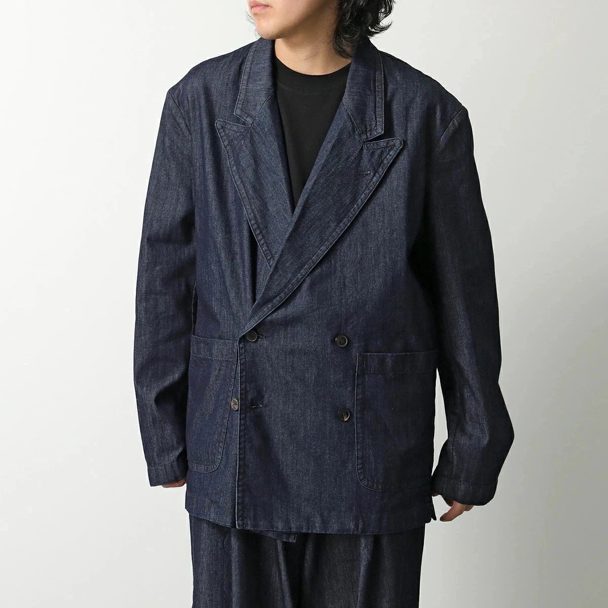 DRIES VAN NOTEN ドリスヴァンノッテン デニムジャケット CAPLANS BIS DEN キャプラン 020730 1553 メンズ セットアップ可能 507 【mega】