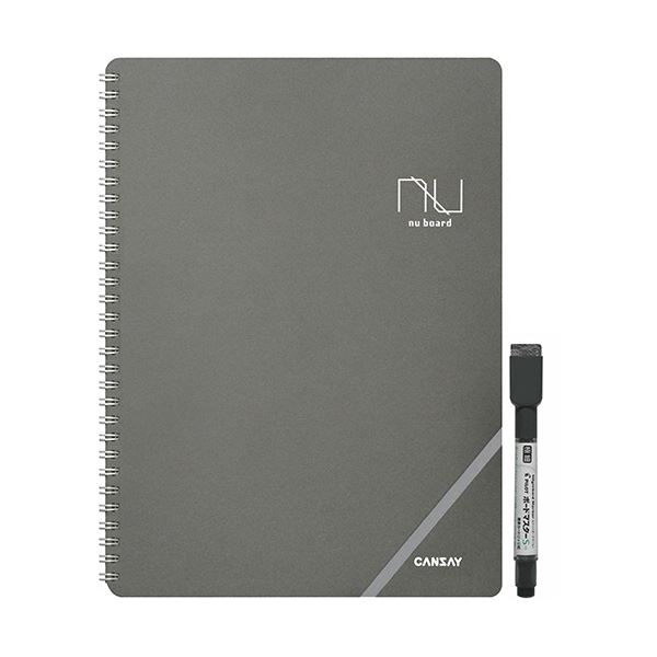 （まとめ）欧文印刷 CANSAY nu board A4判 NGA403FN08 1冊[x3]