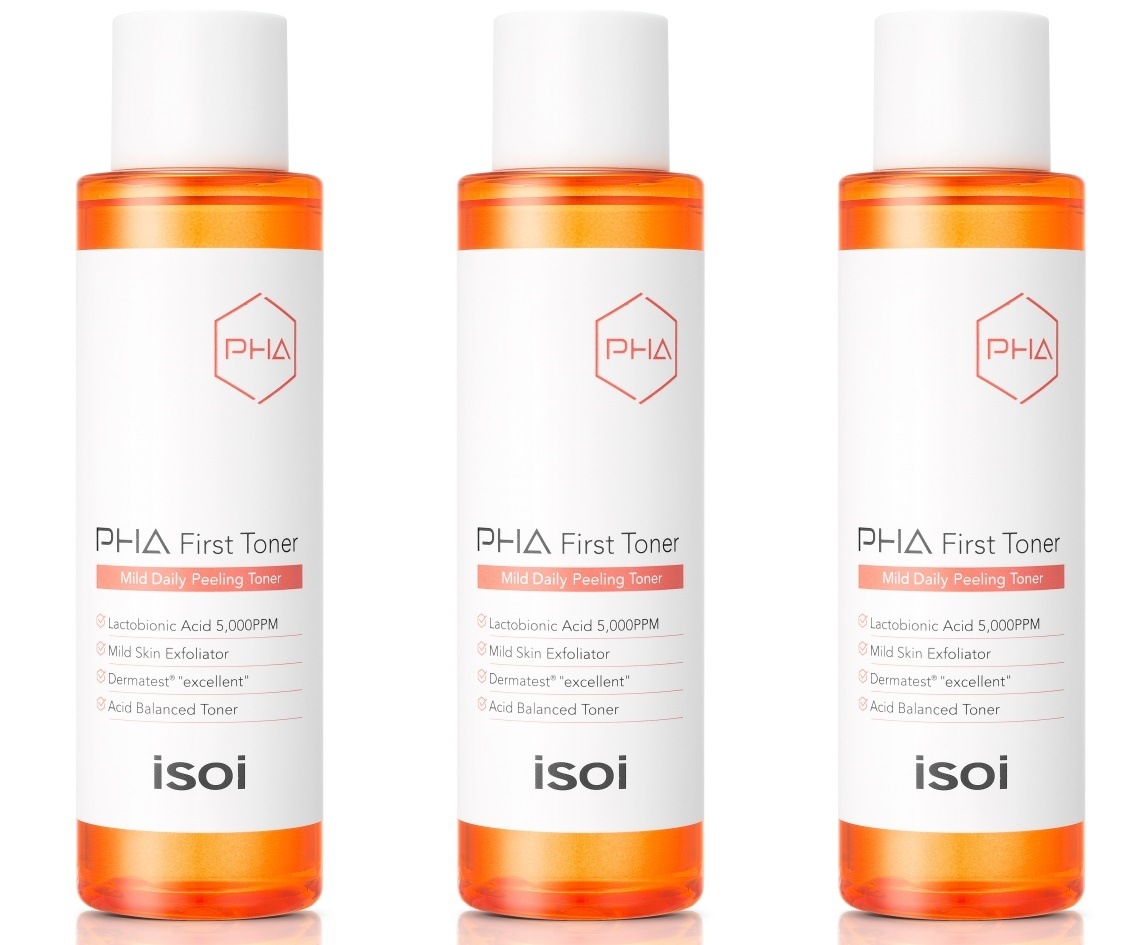[1+1+1] アイソイ(ISOI)PHAファーストトナー210ml/角質ケア/isoi PHA F