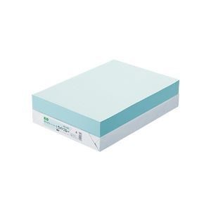 （まとめ）TANOSEE αエコカラーペーパーII B4 ライトブルー 1冊（500枚） [x5] 8,035円