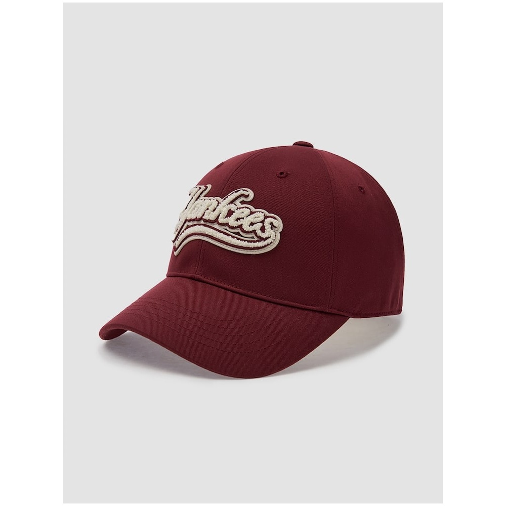 MLB バーシティカルシブブックルロゴアンストラクチャードボールキャップ NY (バーガンディ) QHHC3ACPVF04N-50BDS 7,553円