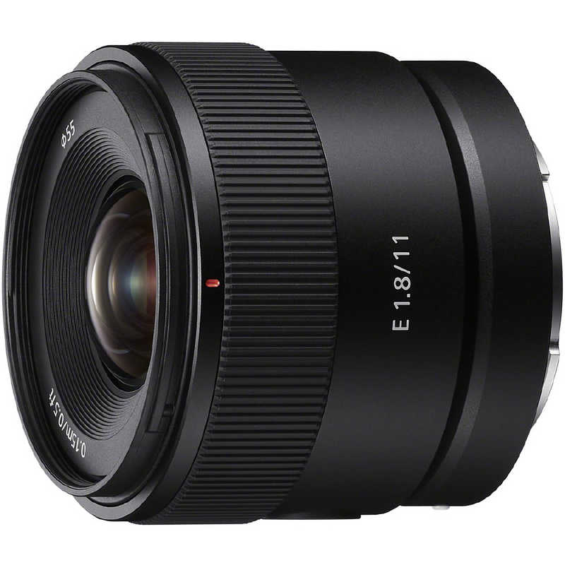 ソニー　SONY　カメラレンズ E 11mm F1.8 ［ ソニーE / 単焦点レンズ ］　E 11 mm F1.8 SEL11F18