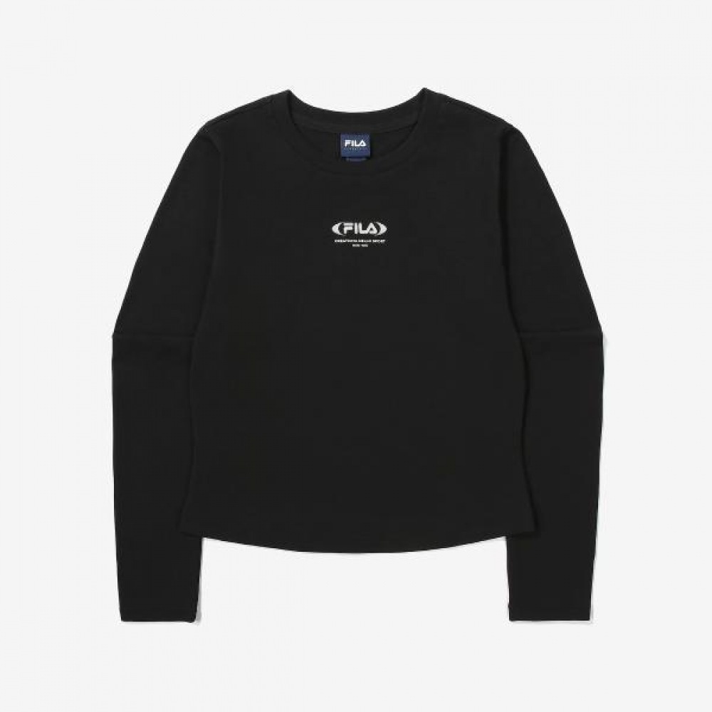 フィラ セミクロップ ロングスリーブT スモールロゴ