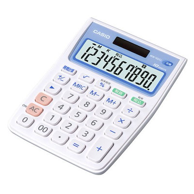 他サイト： カシオ MW-102CL-N 抗菌電卓 10桁の商品画像